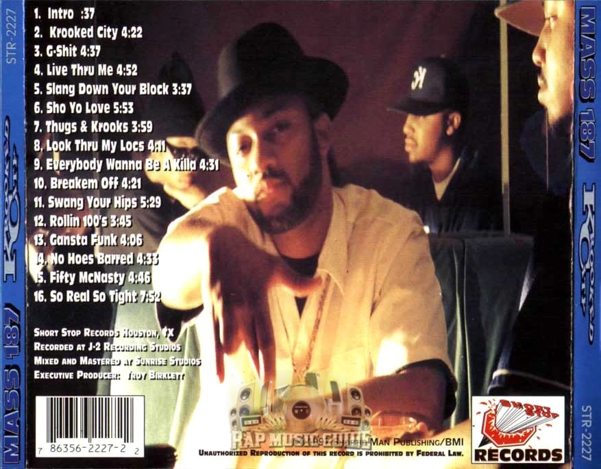 Mass 187 - Krooked City: CD | Rap Music Guide